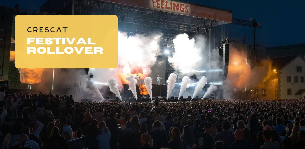 Reuse, Recycle, RELAX with our Festival Rollover feature 😎