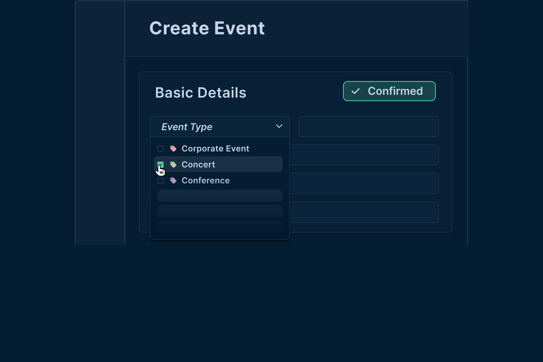 Streamline Event Creation with Event Types