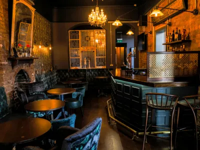 The cocktail lounge