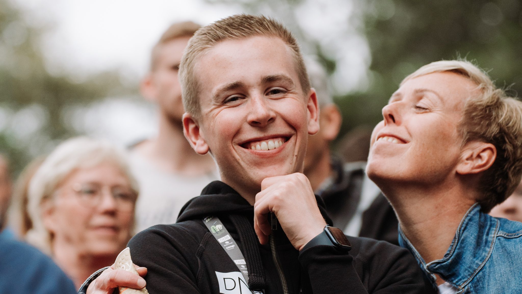 Øyvind Johan Olsen, a happy user of Crescat, smiling genuinely.